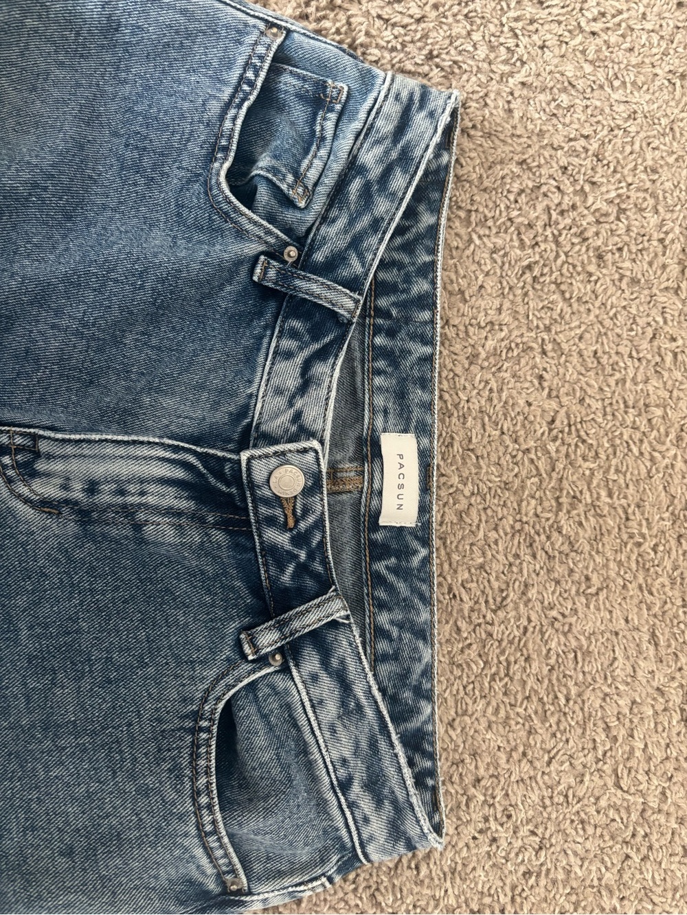 PacSun Light Blue High-Rise Denim Jeans